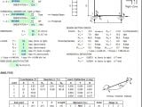 Box Moment Frame Analysis for Enhanced and New Wall Opening Spreadsheet