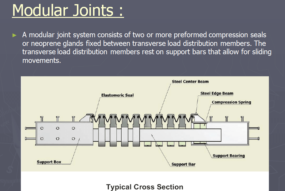 Bridge Expansion Joints Presentation Bridge Expansion Joints Presentation