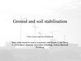 Ground and Soil Stabilisation Presentation