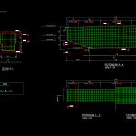 Pier Head Reinforcement details Free DWG