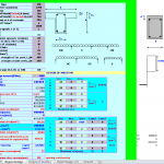 Beam Analysis and Design to BS 8110.1985 Excel Sheet