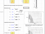 Bored Pile Design Foundation Excel Sheet