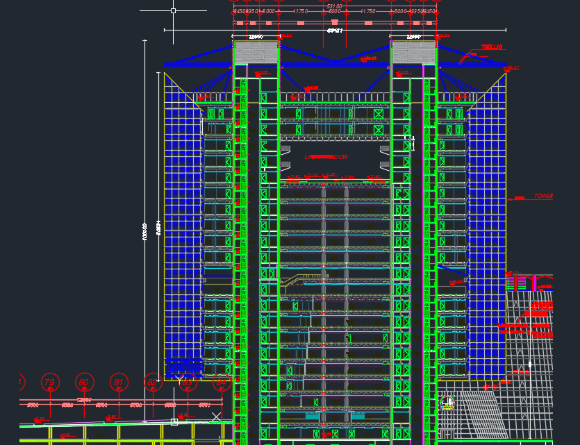 Curtain Wall Details Autocad DWG File