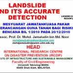 Landslide and its accurate detection Presentation