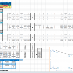 Pushover Analysis of Steel Frame Spreadsheet