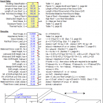 Snow Loading Analysis Excel Sheet