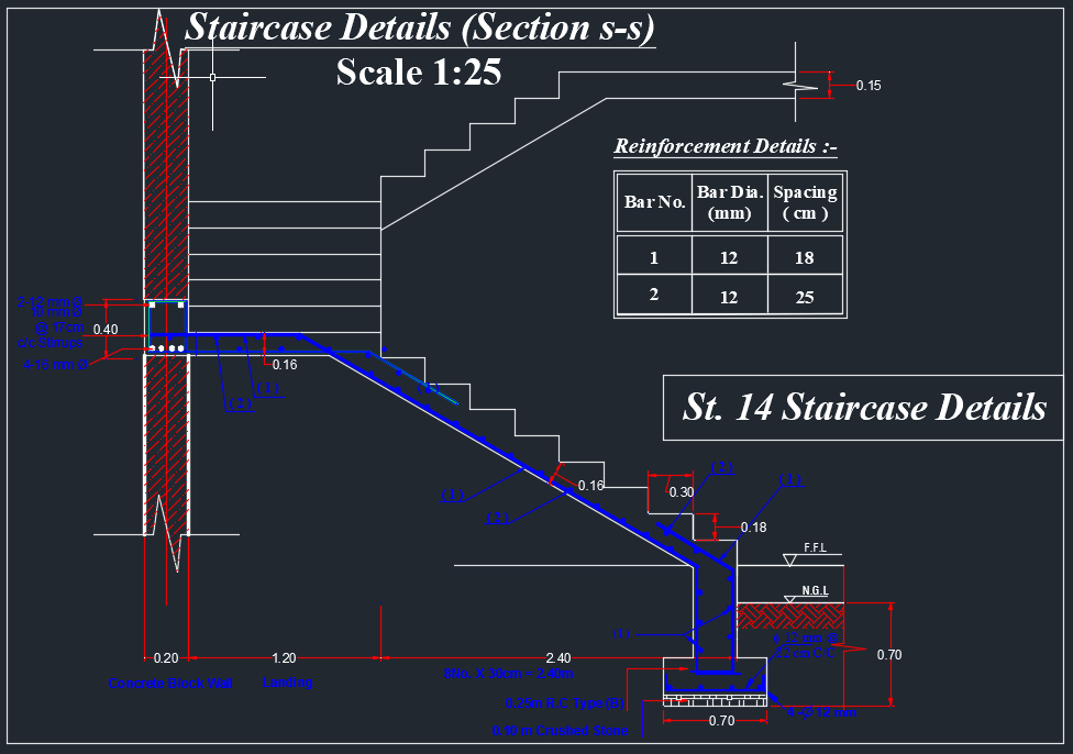 How To Design Stairs In Autocad