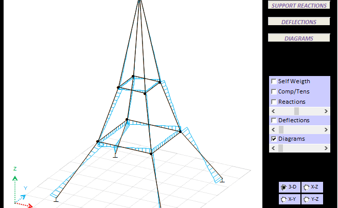 Structure Analysis With Finite Element Method Spreadsheet