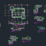 Swimming Pool Structural Details Autocad Drawing