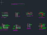 Water-Proofing Tyypical Details Autocad Dwg File