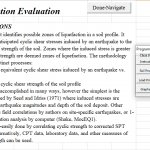 Liquefaction Analysis Excel Sheet