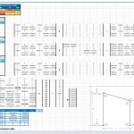 Pushover Analysis of Steel Frame Spreadsheet