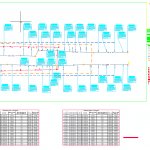 Storm Water Layout Plan Autocad Drawing