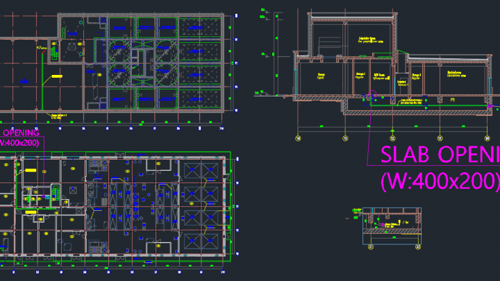 Sewage Treatment Plant – Autocad Drawing