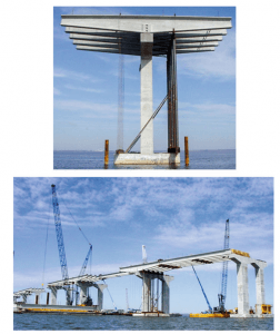 Spliced girder bridge