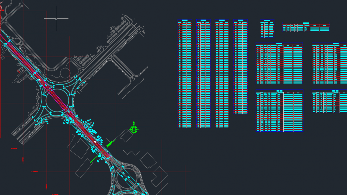 Bridge Settingout Template Autocad Free Drawing