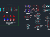 Bridge Signs and Marking Details Autocad Free drawing