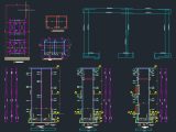 Elevator Reinforcement Free DWG Drawing