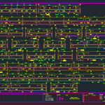 Roof Beam Elevation Autocad Free DWG