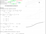 Steel Beam Design Excel Sheet with Gravity Loading