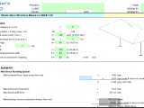 Wind Analysis for Shade Open Structure Spreadsheet Based on ASCE 7-16