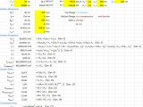 AISC-ASD89 calculation for Beam-Column member Spreadsheet