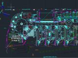 Asbuilt Drainage Layout Plan Autocad Drawing