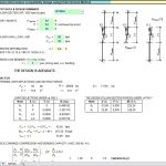 Column Deformation Compatibility Design Using Finite Element Method Spreadsheet