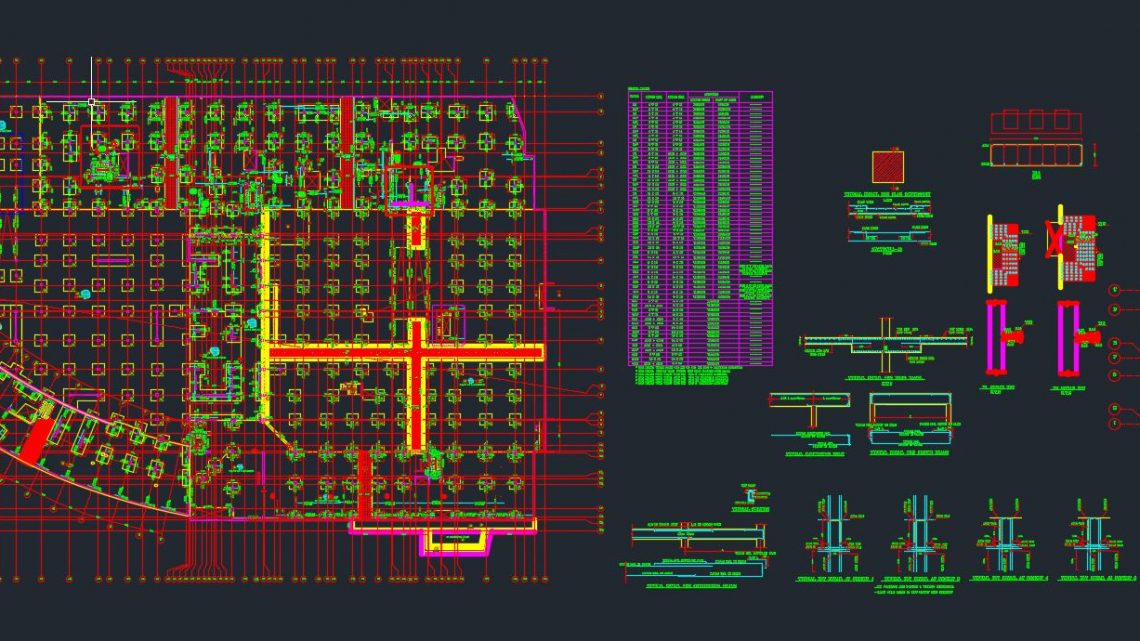 Parking Ceiling Details Autocad Free Drawing