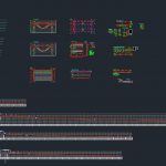 Railway Viaduct Project Autocad Drawing