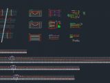 Railway Viaduct Project Autocad Drawing