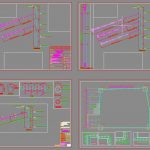 Soldier Piles and Anchorage Detail Autocad Free Drawing