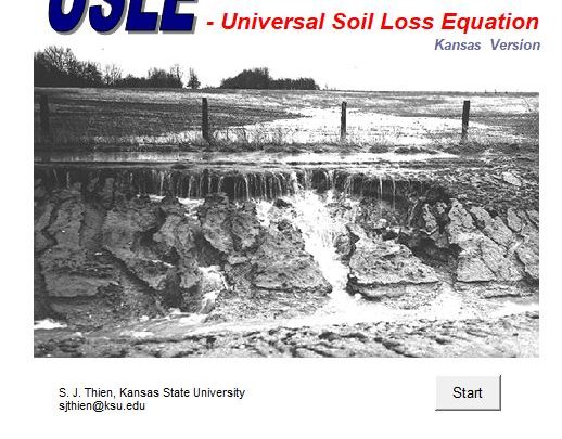 Universal Soil Loss Equation Spreadsheet