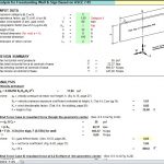 Wind Analysis for Freestanding Wall and Sign Spreadsheet