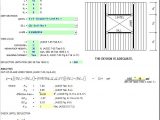 Wind Girt Deflection Analysis of Wood, Metal Stud and Steel Tube Spreadsheet