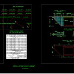 WingWall of Culvert Details Autocad Drawing
