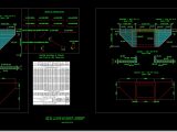 WingWall of Culvert Details Autocad Drawing