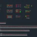 Railway Viaduct Project Autocad Drawing