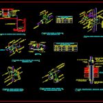 Chilled Water Piping Detail Autocad Free Drawing