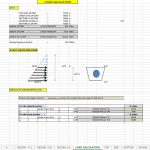 Design of HRT Section Spreadsheet