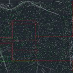 Levelling of Land Port Area Autocad Drawing