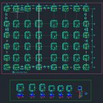 Precast Piles Reinforcement Details Autocad Free Drawing