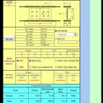 Rigid Steel Connection Spreadsheet
