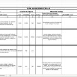 Risk Management Plan Spreadsheet