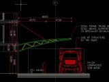 Steel Brace Support Autocad Free Drawing