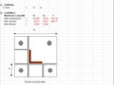 Tower Base Plate Design AISC Spreadsheet