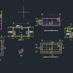 Underground Water Tank Details autocad Free Drawing