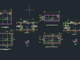 Underground Water Tank Details autocad Free Drawing