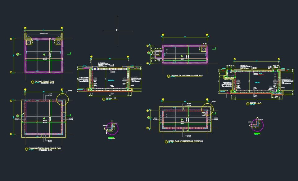 Aggregate 114+ underground water tank detail drawing super hot ...