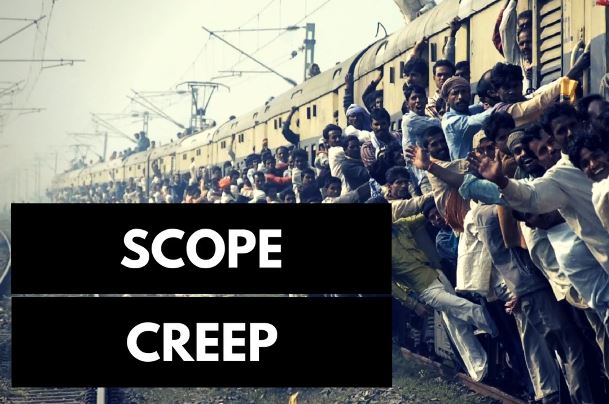 What is scope creep in project management?